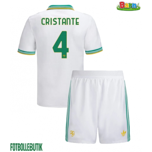 AS Roma Bryan Cristante #4 Tredjeställ Barn 2025-26 Kortärmad (+ Korta byxor)